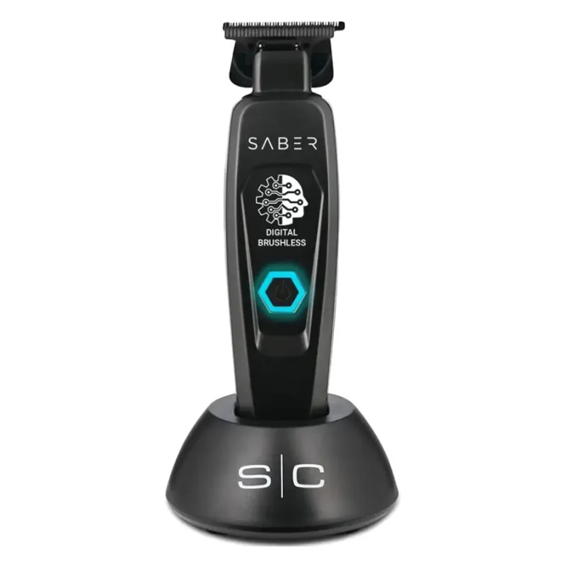 Profesionálny kontúrovací strojček STYLECRAFT Saber trimmer Black