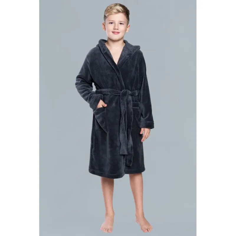 Detský župan Mimas sivý 98/104