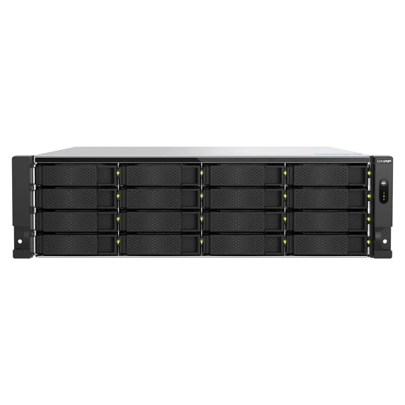 QNAP TS-h1677AXU-RP-R7-32G (Ryzen Pro 5,3GHz, ZFS, 32GB DDR5 RAM, 16x SATA, 2x 2,5GbE, 2x 10GbE) TS-h1677AXU-RP-R7-32G