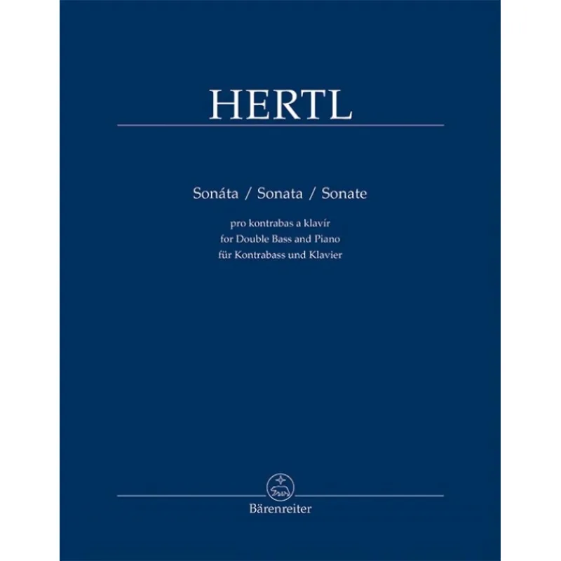 Bärenreiter Sonáta pro kontrabas a klavír