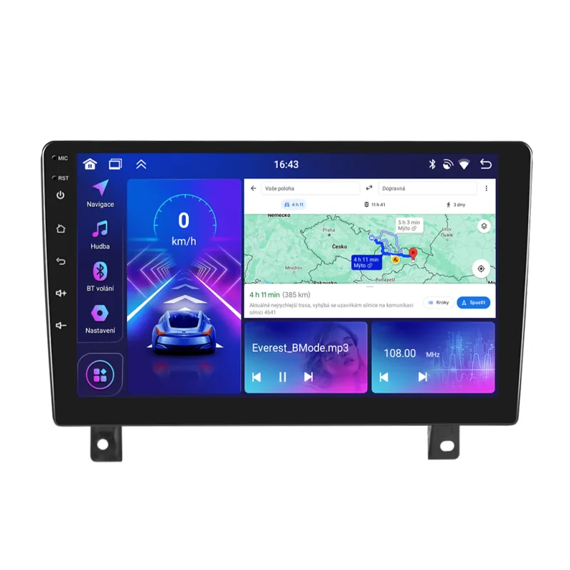 Bmode 2DIN autorádio BEV35 Android, Opel Astra B227