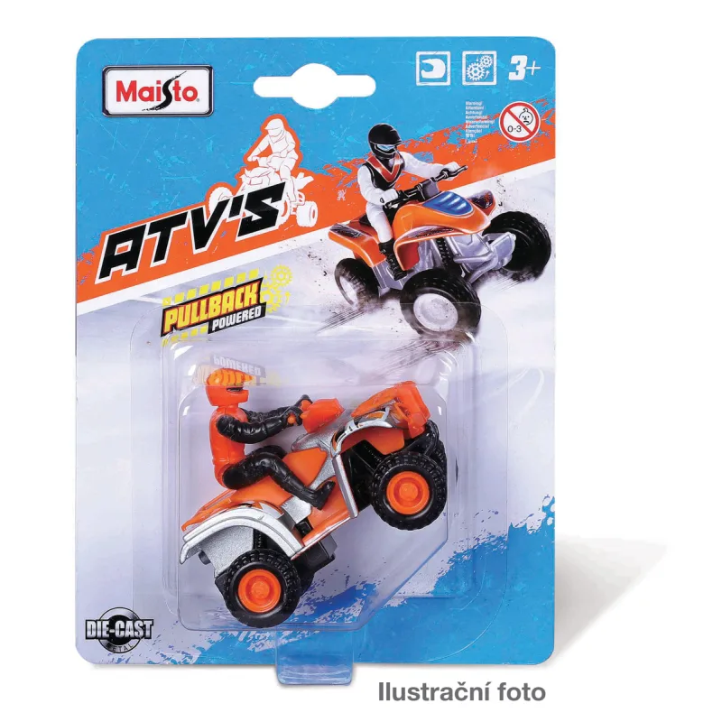 Maisto M. ATV´s, assort, blister