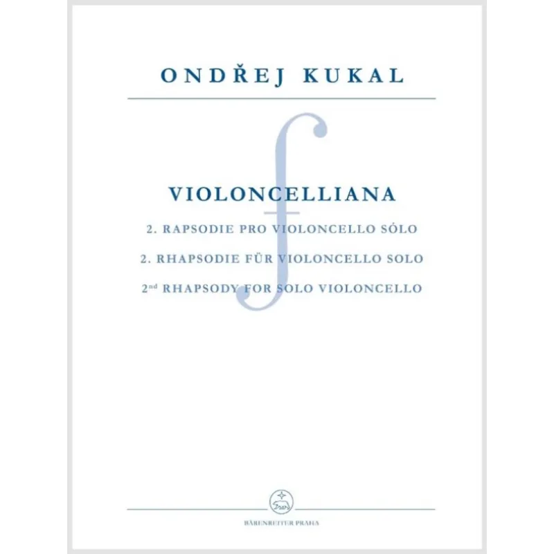 Bärenreiter Violoncelliana - 2. rapsodie pro violoncello sólo op. 32