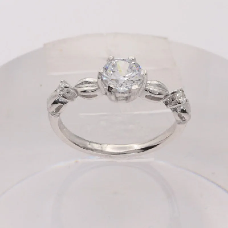 Strieborný prsteň s kameňom KA R2926, 56