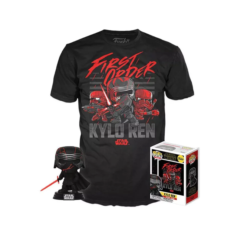 Pop! Star Wars Episode IX - Kylo Ren (Supreme Leader) Tee Box