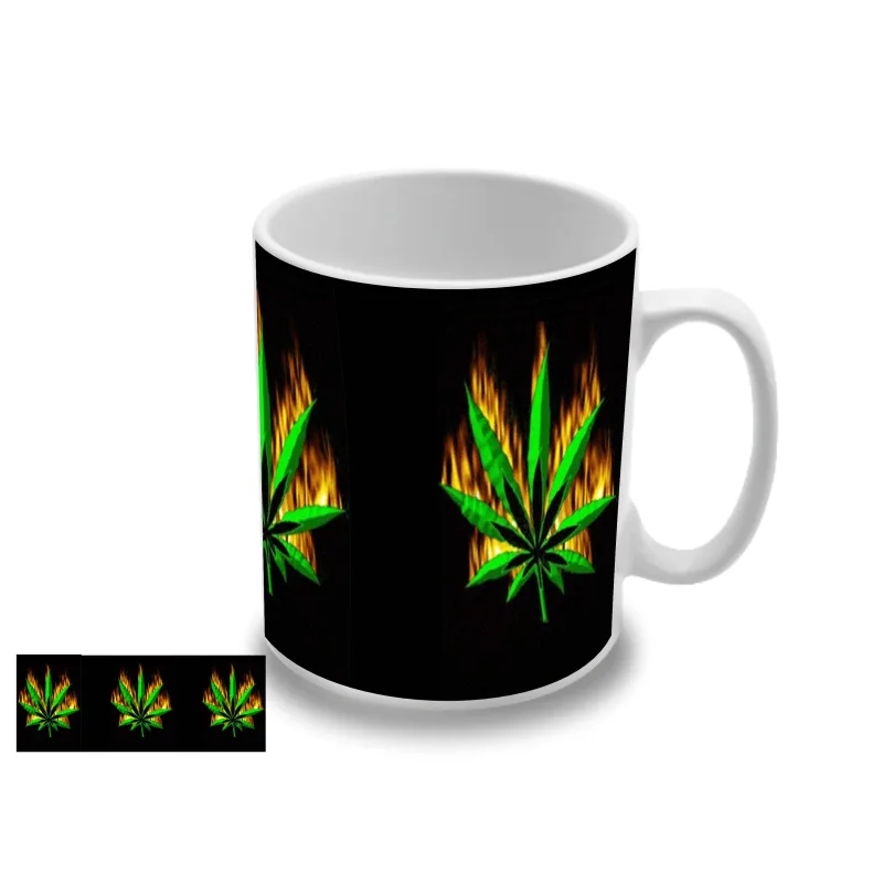Cannabis motív 2 (hrnček)