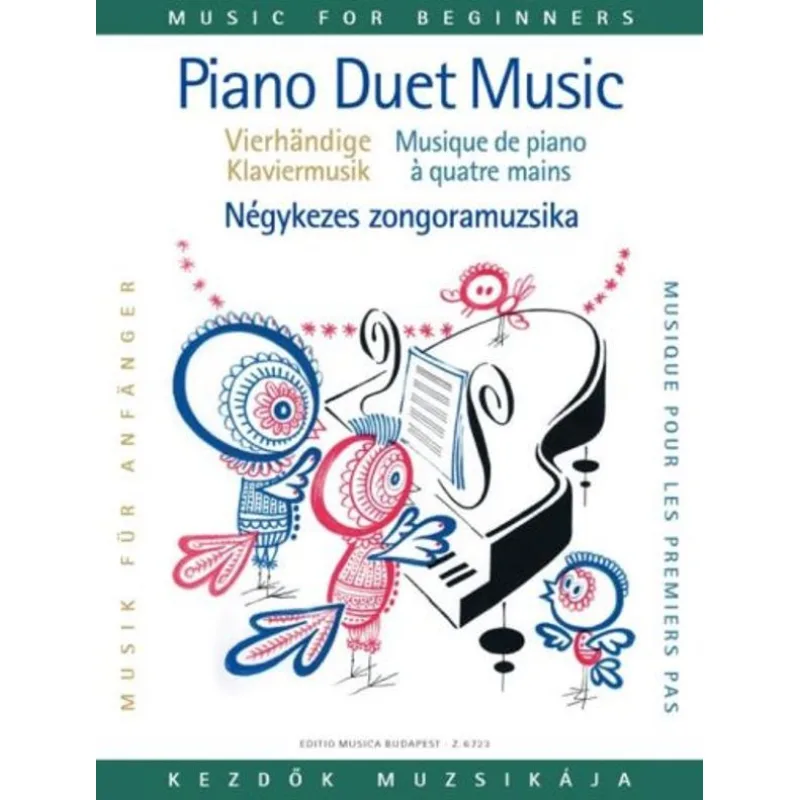 Editio Musica Budapest Piano Duet Music for Beginners 1