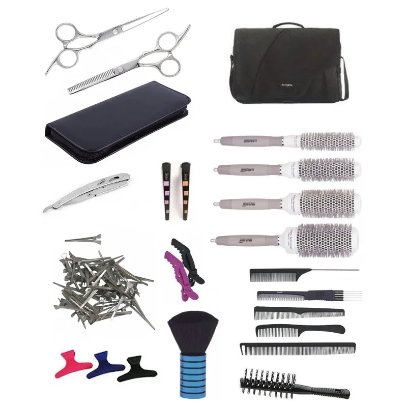 PRO FEEL JAPAN SET Brašna BK10 Kadernícky set pre učňov - textilná brašna s vybavením pre pravákov