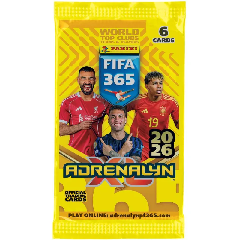 PANINI FIFA 365 2025/2026 - ADRENALYN - karty