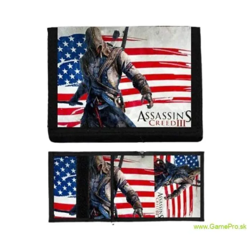 Assassins Creed 3 Connor USA (peňaženka)