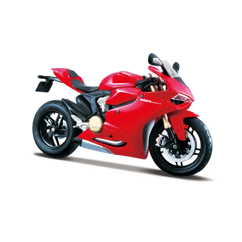 Maisto - Motocykel so stojanom, Ducati 1199 Panigale, 1:12