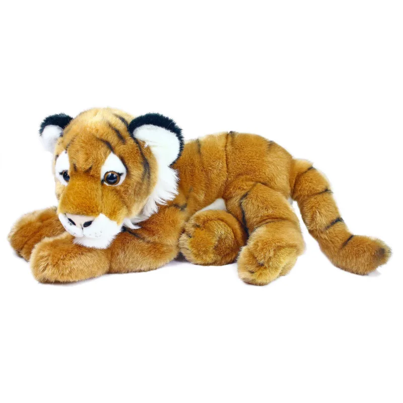 Rappa Plyšový tiger ležiaci 36 cm ECO-FRIENDLY