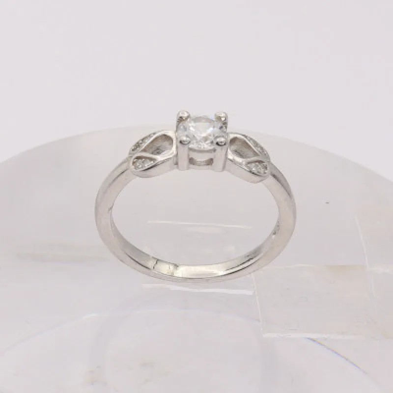 Strieborný prsteň s kameňom KA R2920, 52