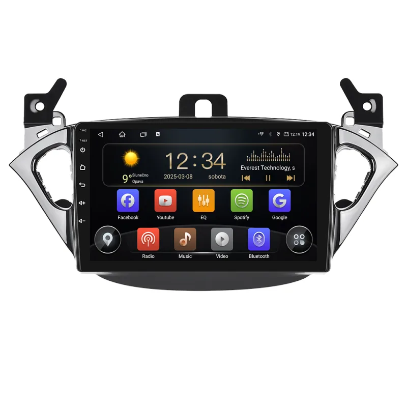 Isudar 2DIN autorádio T75-IEV105 Android, Opel Adam / Corsa T75-UN08M/A7346
