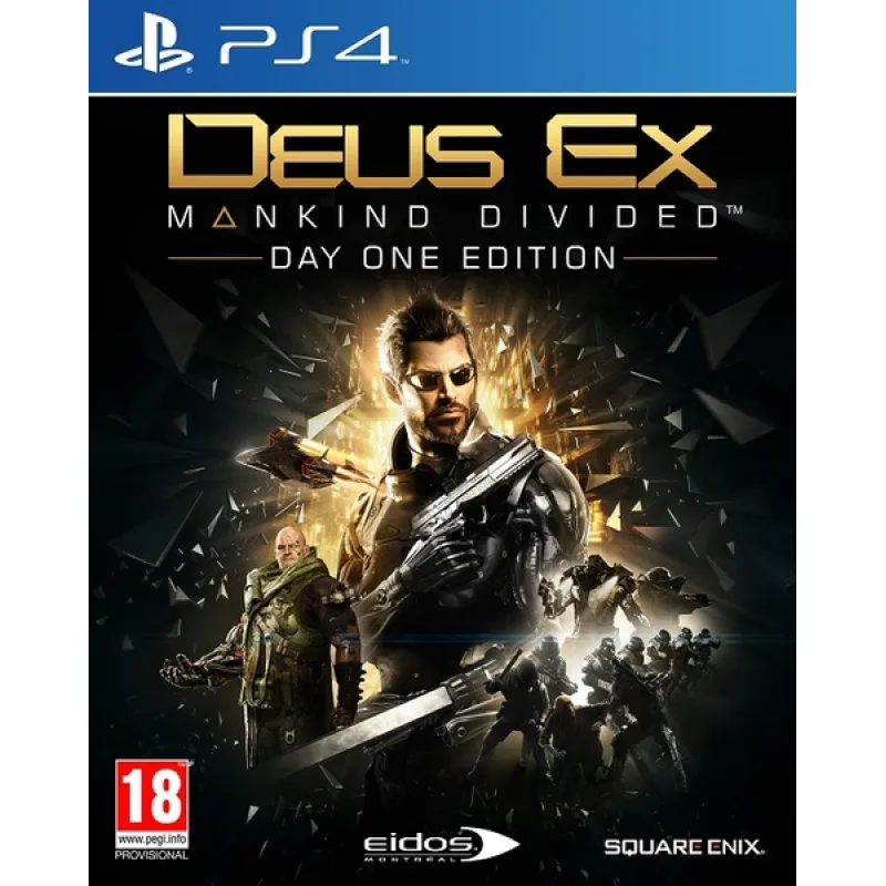 Deus Ex - Mankind Divided (Steelbook Edition) (PS4)