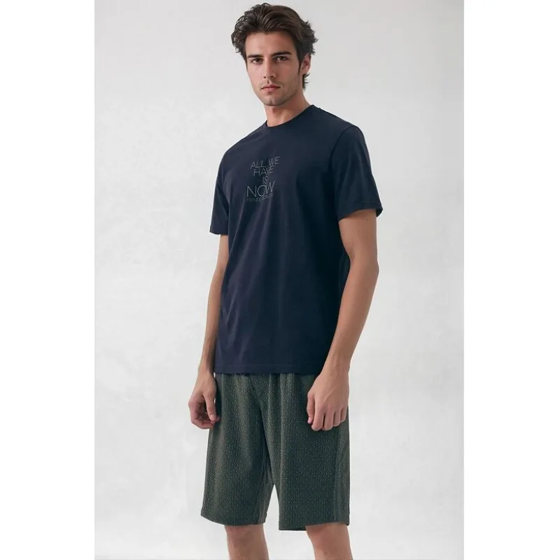 Pánske pyžamo Dreamer tmavomodré XL