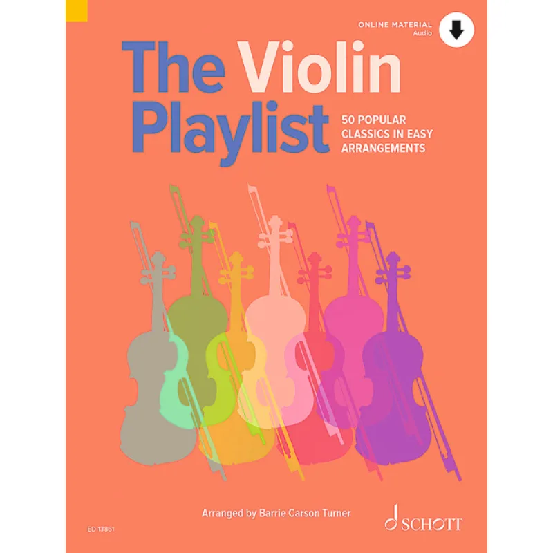 Schott Music The Violin Playlist + audio online