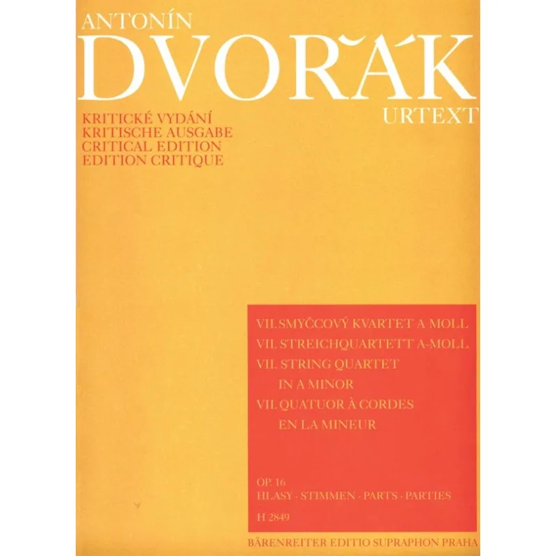 Bärenreiter Smyčcový kvartet č. 7 a moll op.16