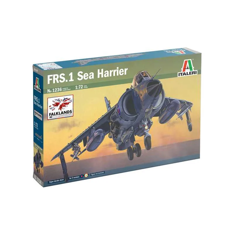 Italeri Model Kit lietadlo 1236 - SEA HARRIER FRS.1 (1:72)