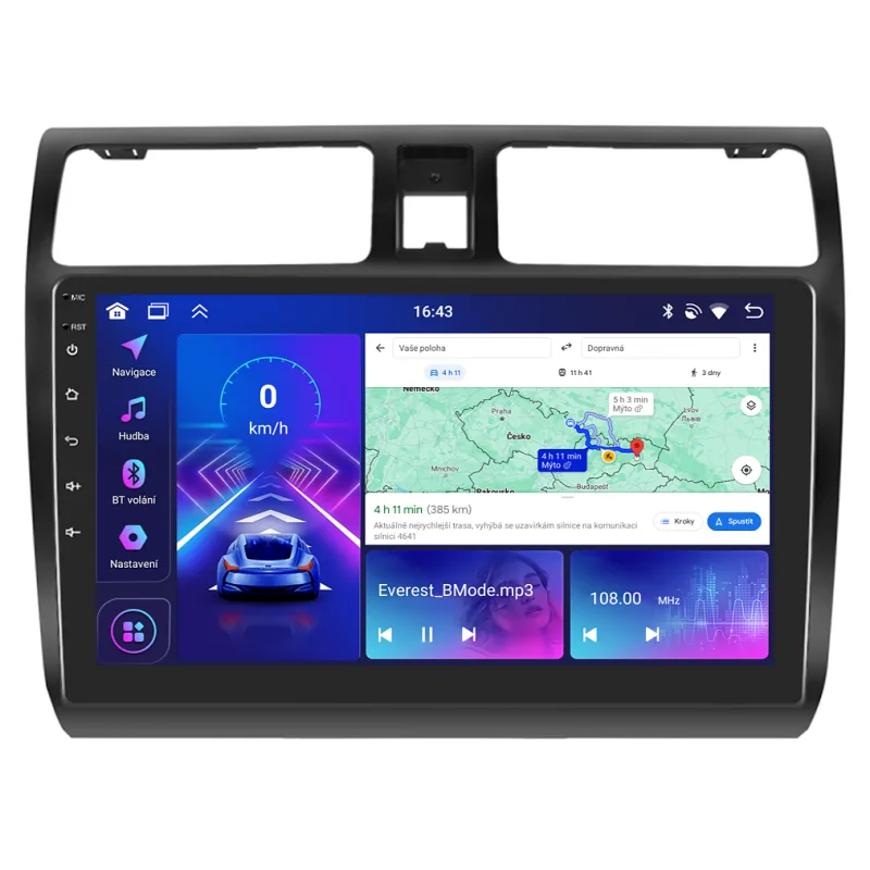 Bmode 2DIN autorádio BEX57 Android, Suzuki Swift I (Gen 3) BEX-UN06/A7223