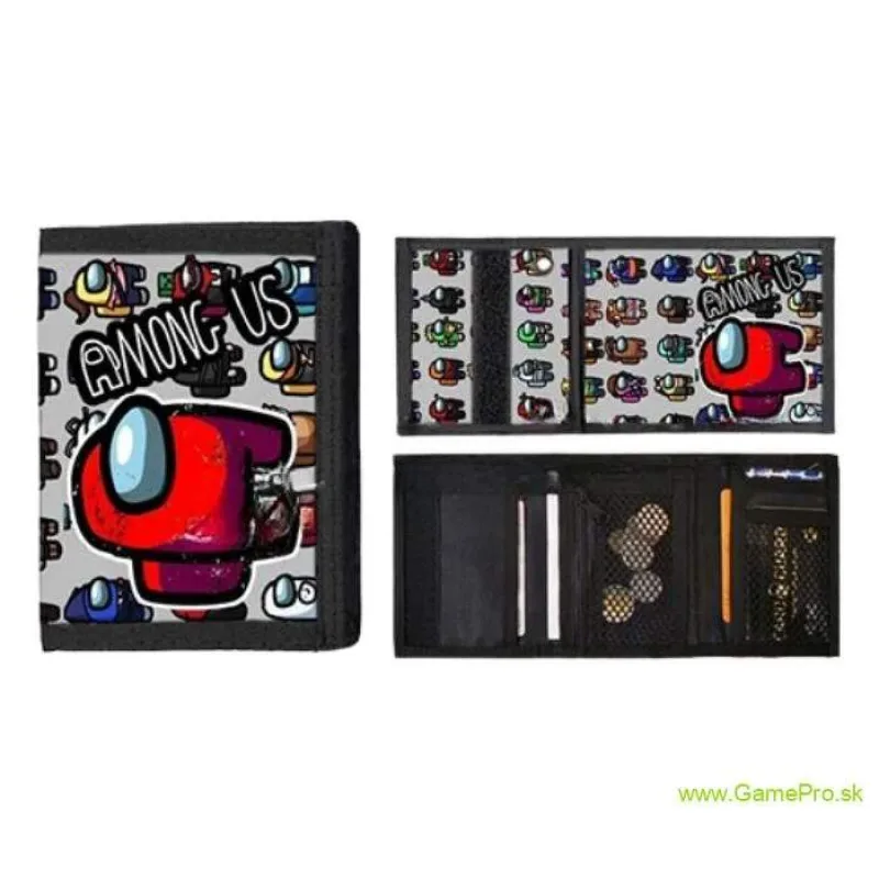 Among Us Crewmates Pattern (peňaženka)