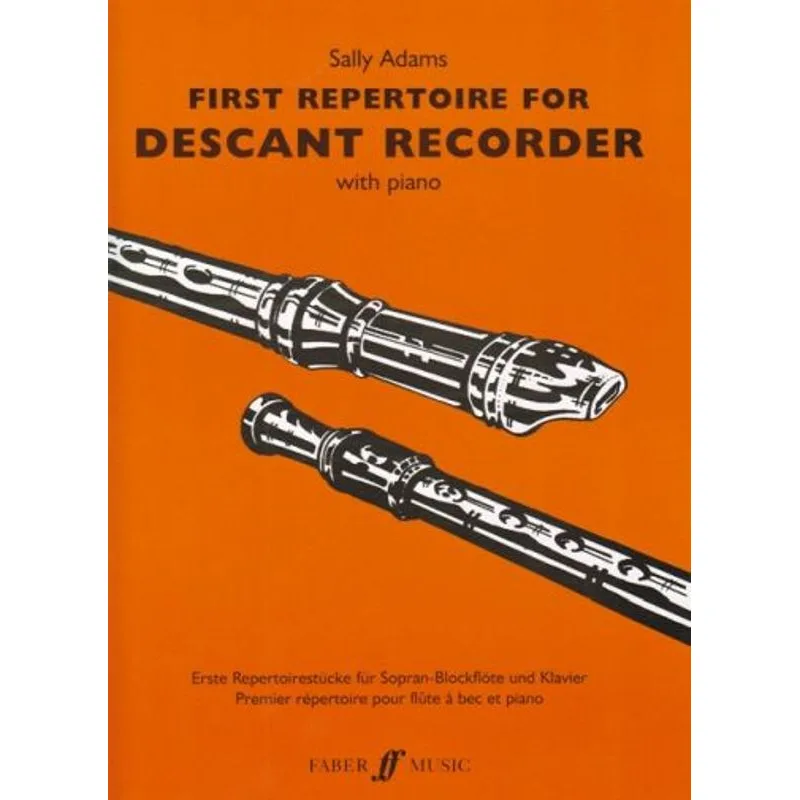 Faber Music First Repertoire For Descant Recorder