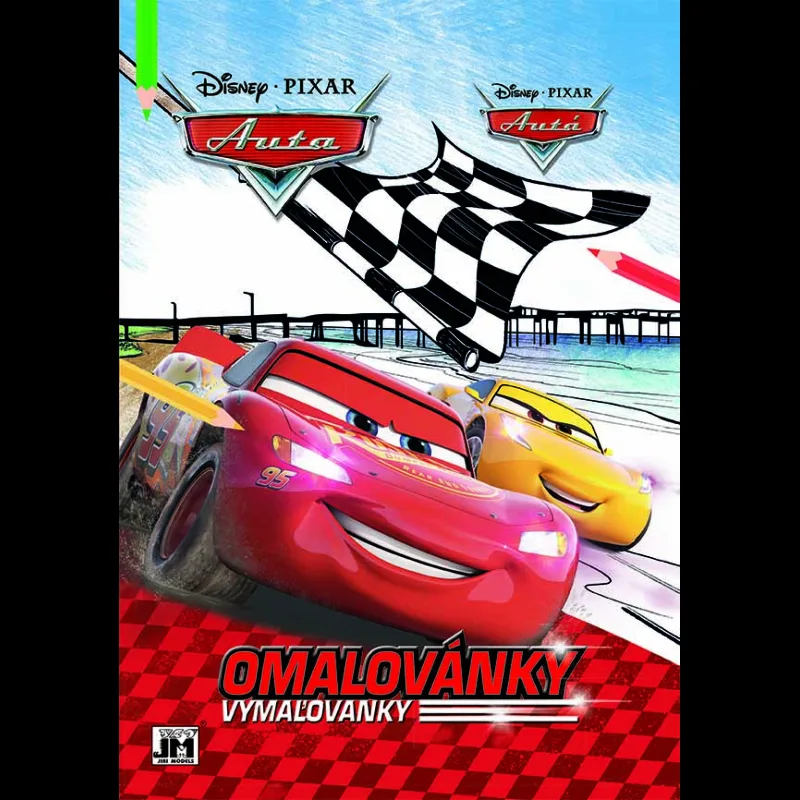 Jiri Models Omaľovánka A4 CARS - Autá