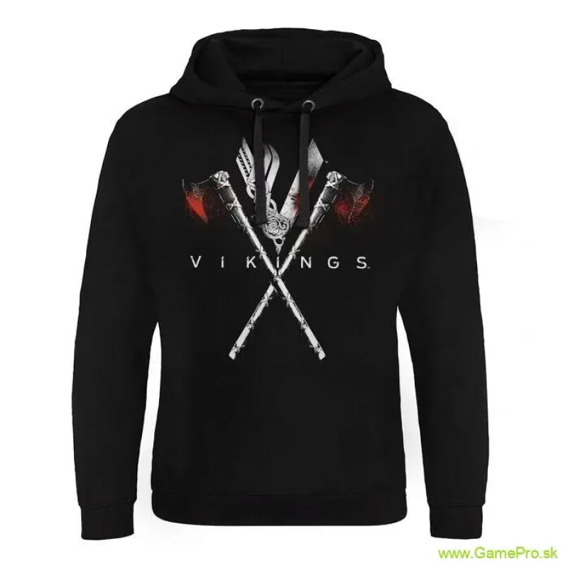 Vikings Hoodie Axes Epic