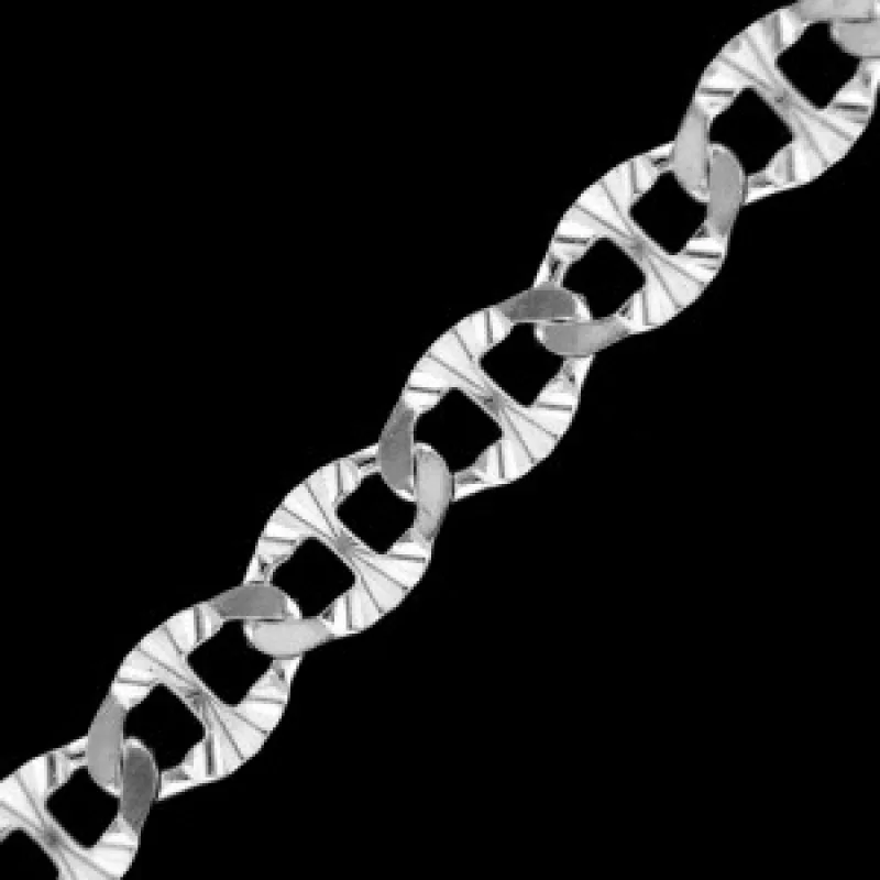 Strieborná retiazka KA SUN80RH, 45 cm, 6.30 g