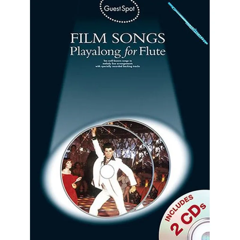 Wise Publications Guest Spot: Film Songs Playalong For Flute + 2CD