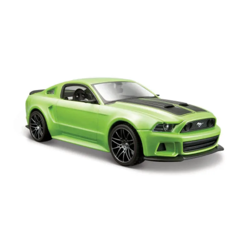 Maisto Ford Mustang Street Racer 2014, matná zelená, 1:24