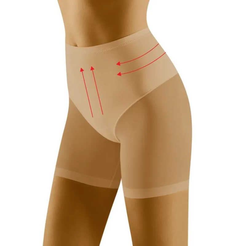 Sťahovacie predĺžené boxerkové nohavičky Relaxa telové S