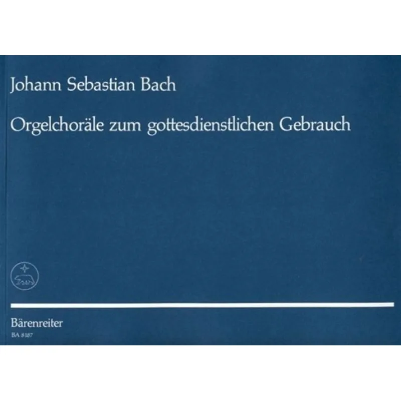 Bärenreiter Varhanní chorály k bohoslužebným účelům