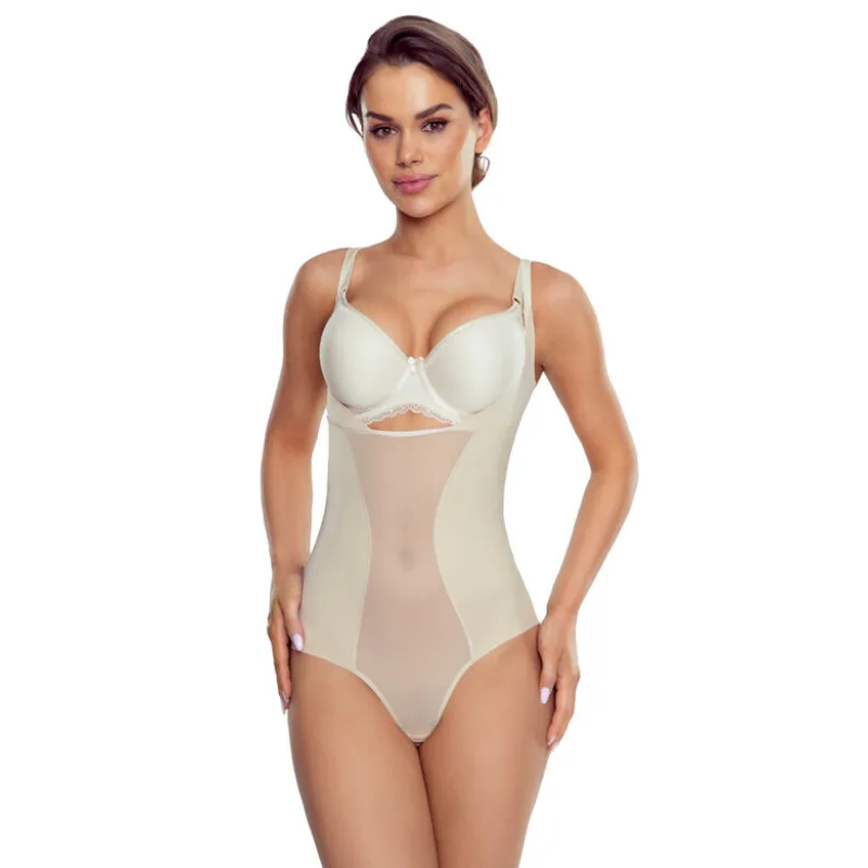 Sťahovacie body pod prsia Viliama béžové XL