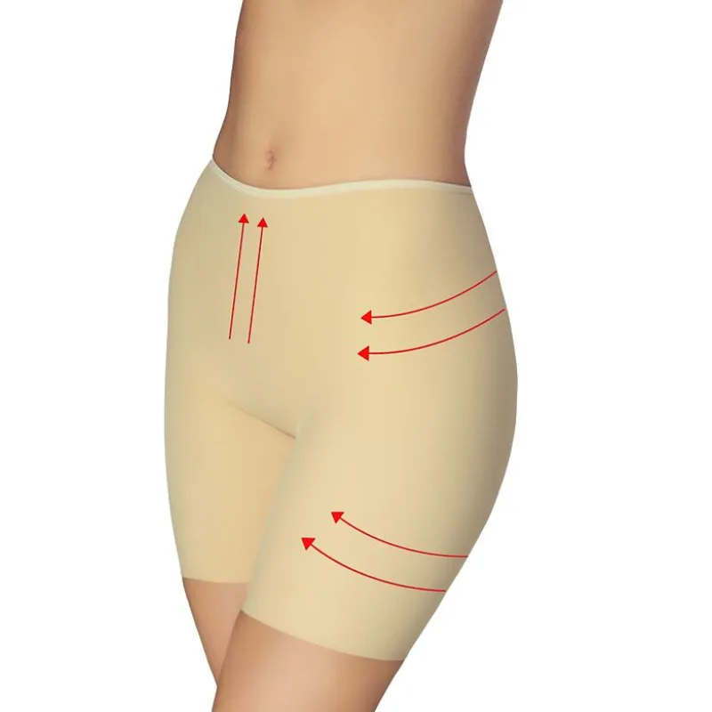 Sťahovacie nohavičky s predĺženou dĺžkou Victoria béžové L