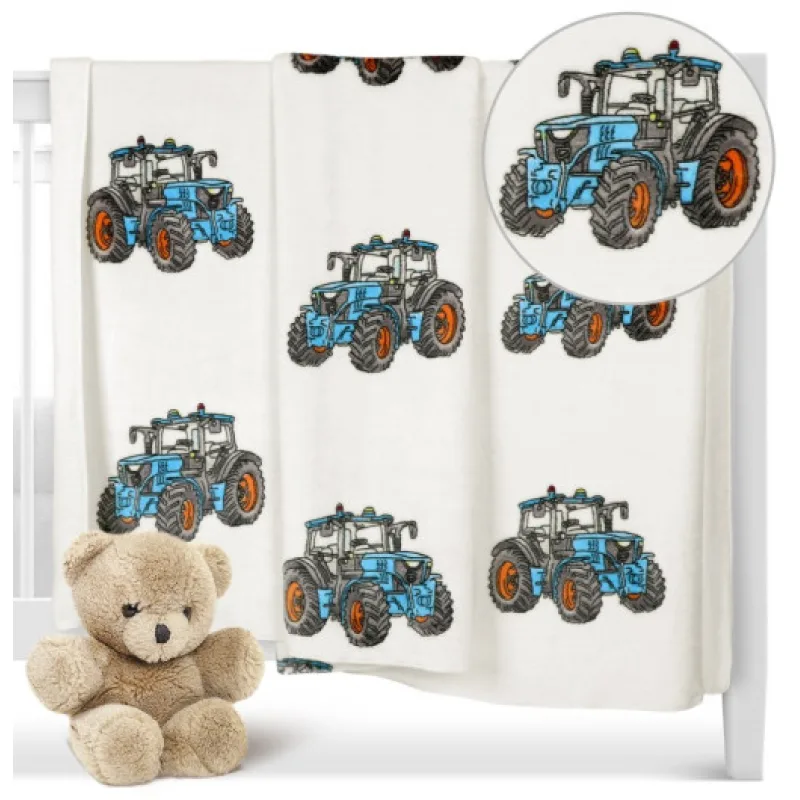 Bellatex ELLA dětská přikrývka, Traktor - 100x150 cm