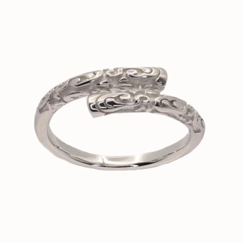 Strieborný prsteň KA R3130, 58-61