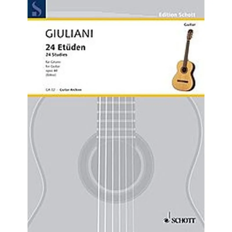 Schott Music 24 Etudes op. 35, I. díl