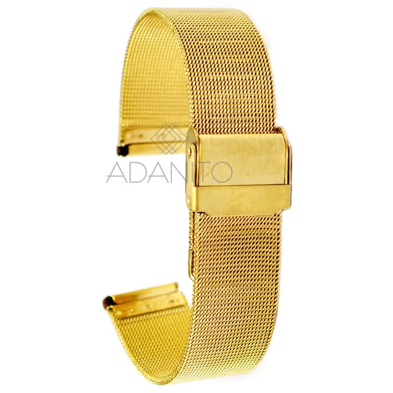 Oceľový Milano remienok na hodinky DILOY CMMESH05.FB.18