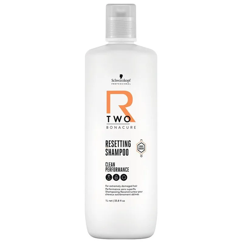 SCHWARZKOPF R-Two Bonacure Resetting Shampoo 1000ml - šampón na extrémne zničené vlasy