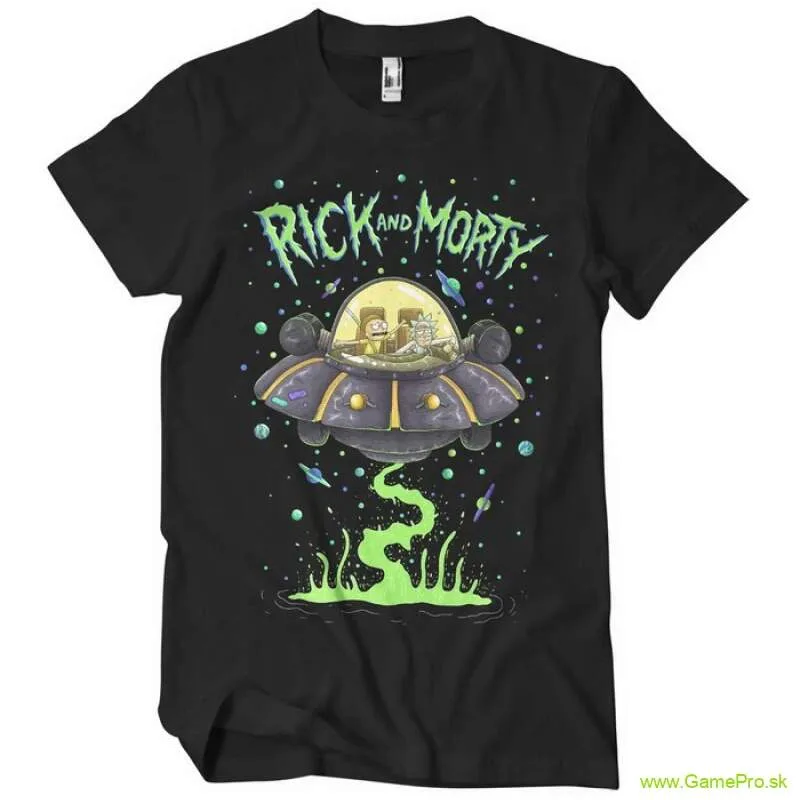 Rick And Morty Spaceship (tričko)