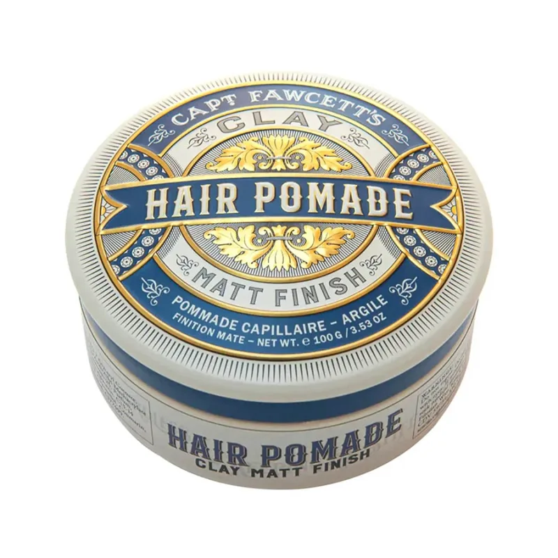 Matný íl na vlasy CAPTAIN FAWCETT Clay hair pomade 100 g