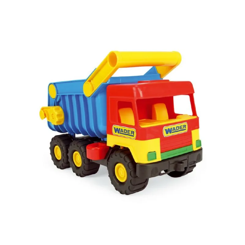 WADER Auto middle Truck sklápač plast 38cm asst