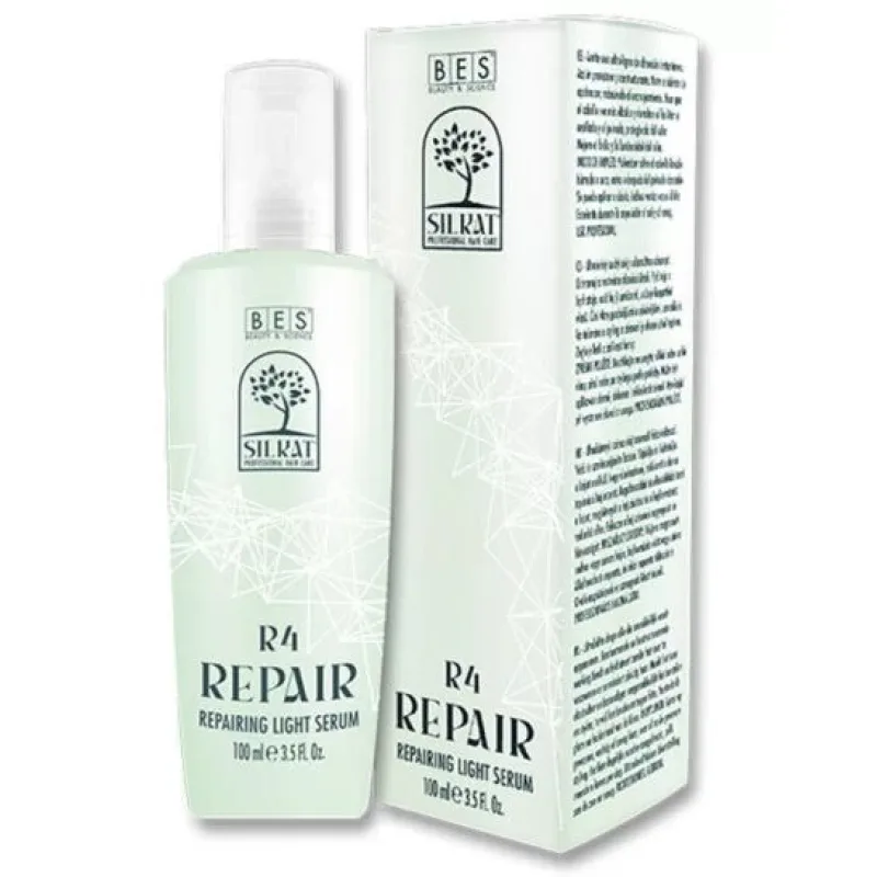 BES Silkat R4 Repair Light Serum 100ml - sérum s arganovým a makadamiovým olejom