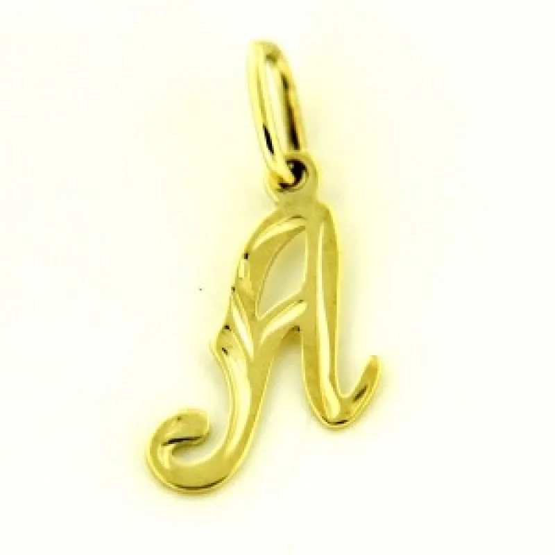 Zlatý prívesok písmeno zo žltého zlata KA 5105A, 0.29 g, 0.29 g