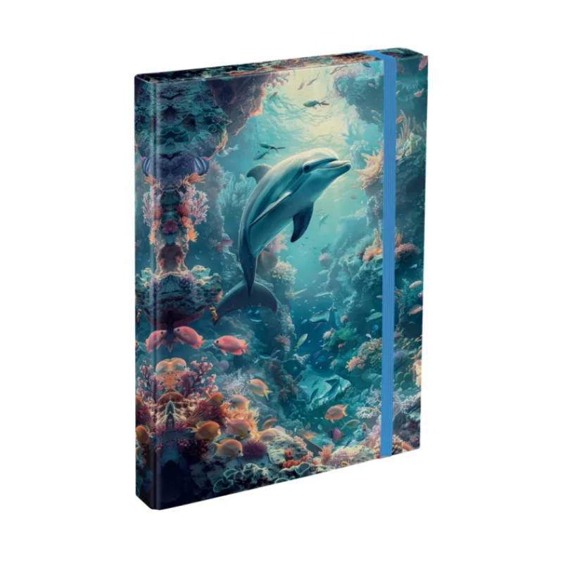 BAAGL Desky na školní sešity A4 Delfín