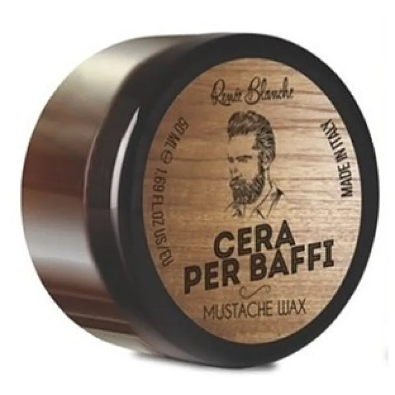 H-ZONE RENEÉ BLANCHE Mustache Wax 50ml - Vosk na fúzy, bradu a fúzy