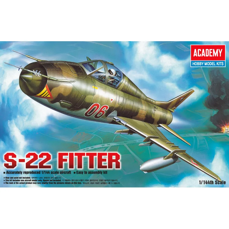 Academy Model Kit lietadlo 12612 - S-22 FITTER (1:144)