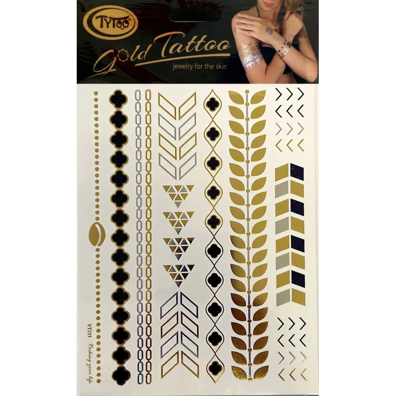 TyToo Zlaté tetovanie - náramky