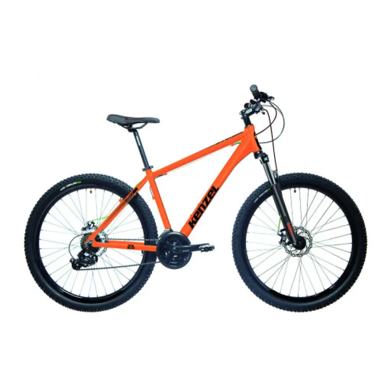 Kenzel Shade 29 Horské kolo 2025 oranžovo-černé (rám 17")